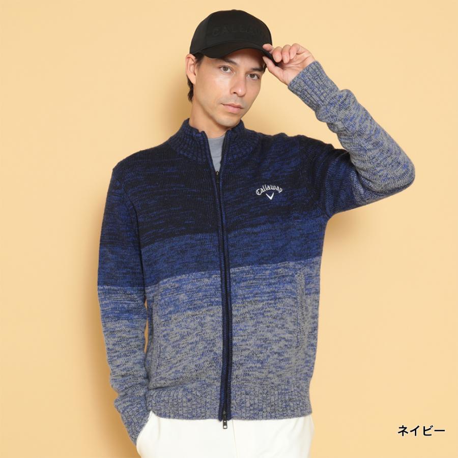 Callaway（キャロウェイ） ゴルフウェア 長袖セーター 秋 冬 メランジ