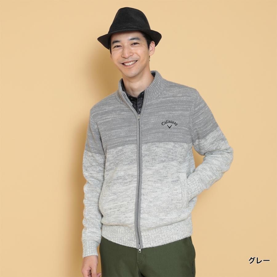 Callaway（キャロウェイ） ゴルフウェア 長袖セーター 秋 冬 メランジ