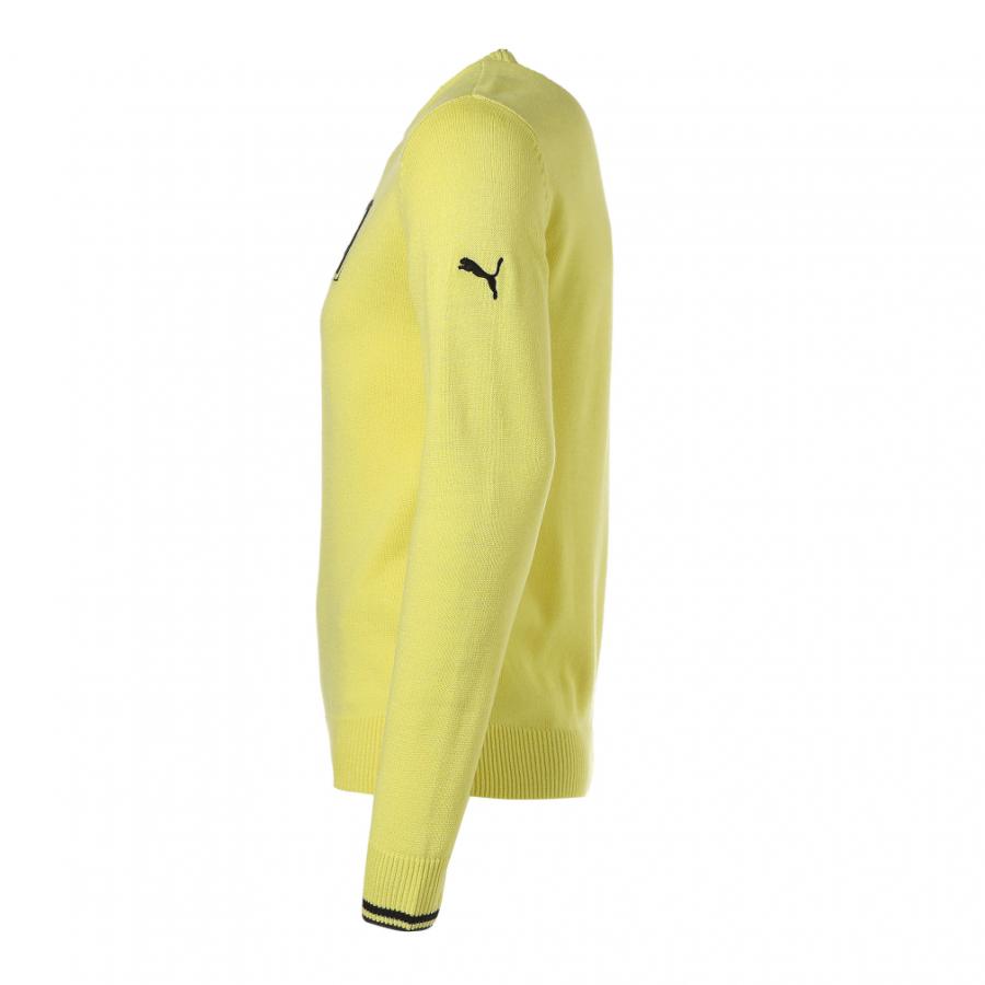 プーマ ゴルフウェア 長袖セーター 秋 冬 ゴルフ3DPUMAニットクルー