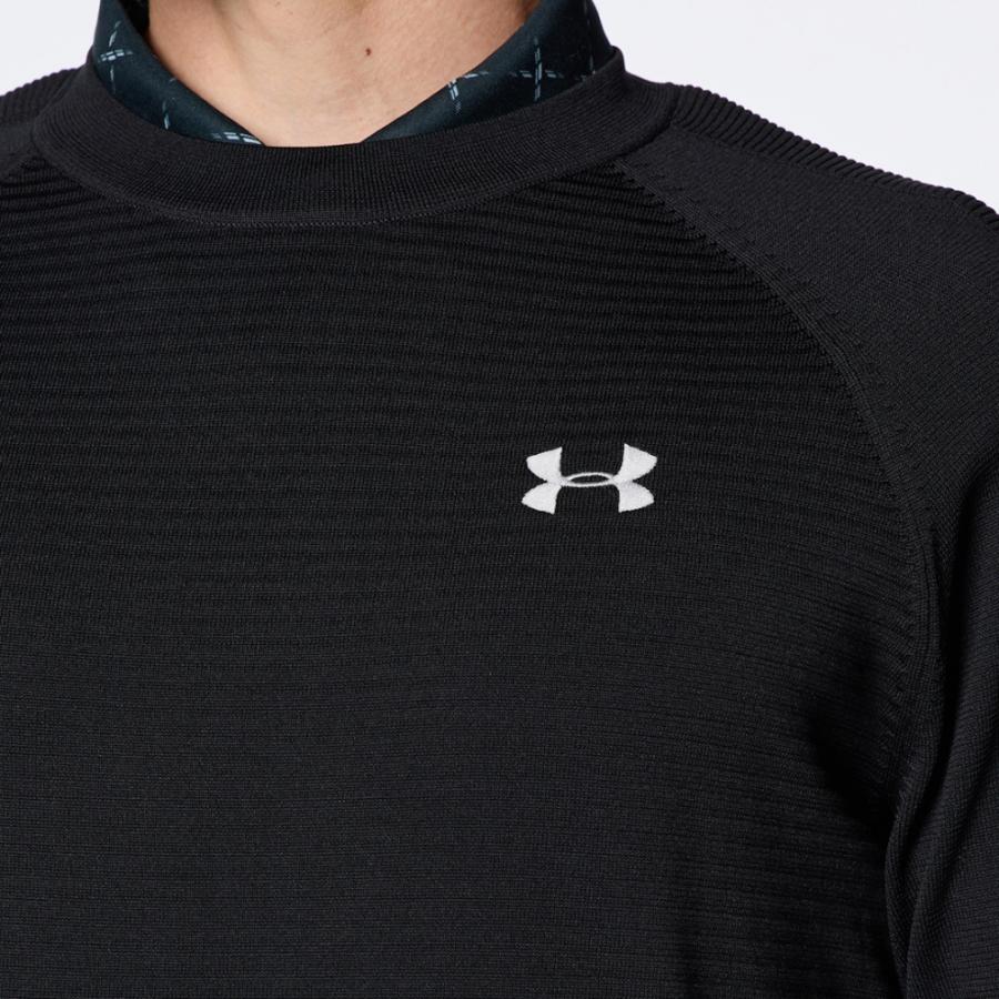 UNDER ARMOUR/アンダーアーマー ゴルフセーター【ブラック/L】新品！ UNDER ARMOUR（アンダーアーマー） ゴルフウェア 長袖 セーター 秋 冬