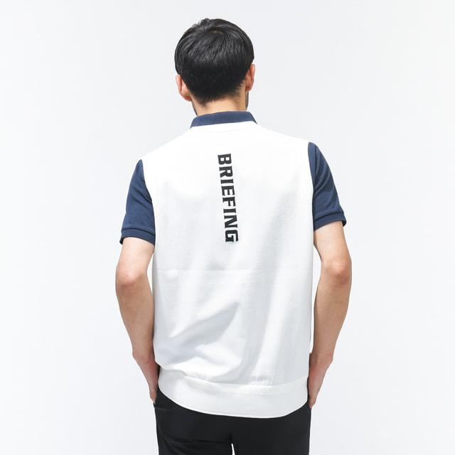新品 BRIEFING GOLF ニットベスト S ロゴ 新品 BRIEFING GOLF ニットベスト S ロゴ ブリーフィング ゴルフウェア