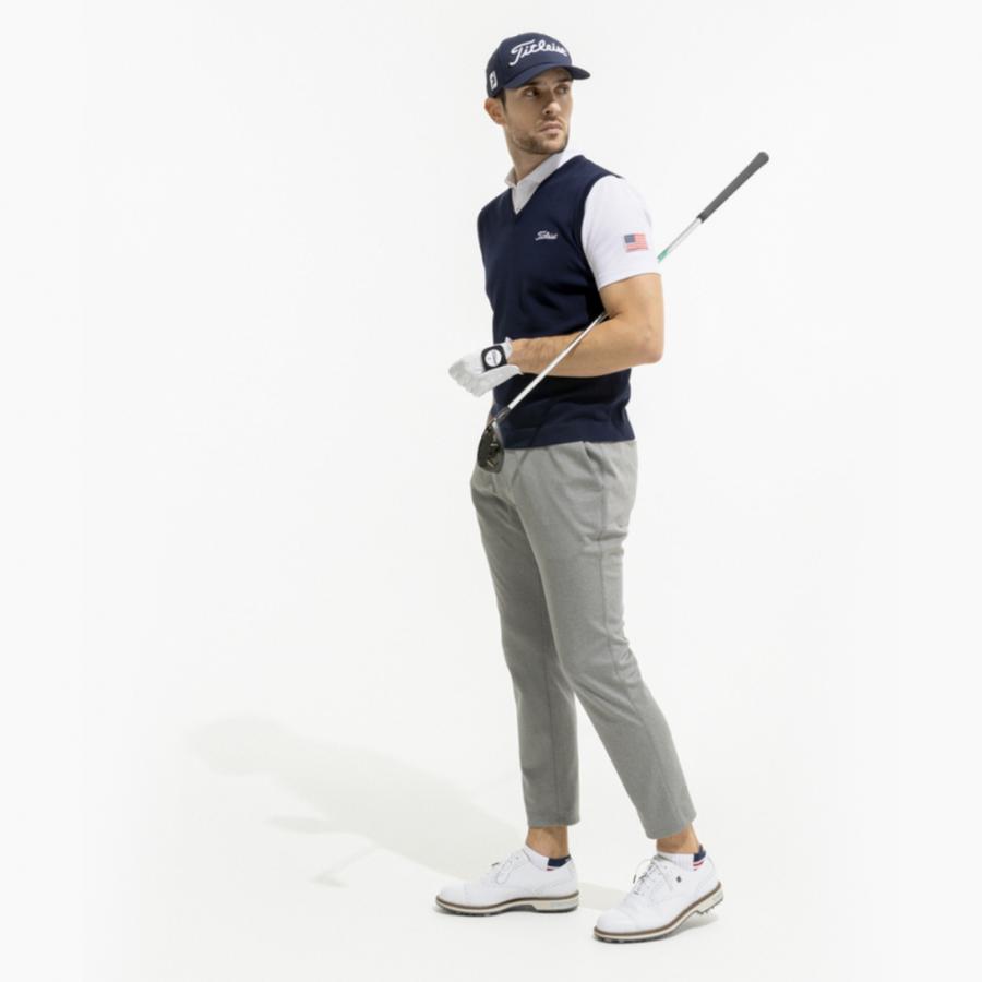 アウトレット 送料無料 タイトリスト ゴルフウェア ベスト 春 夏 Tsmk2251 ベーシックvネックベスト ストレッチ メンズ Titleist Wantannas Go Id