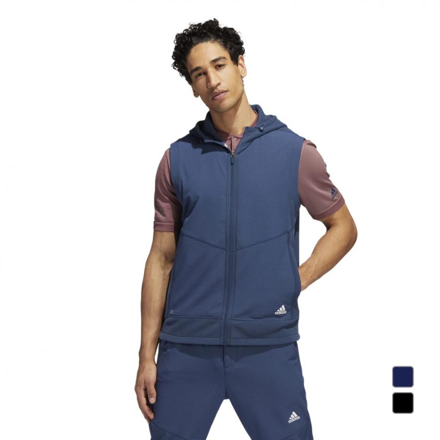 adidas（アディダス） ゴルフウェア ベスト 秋 冬 撥水フリース