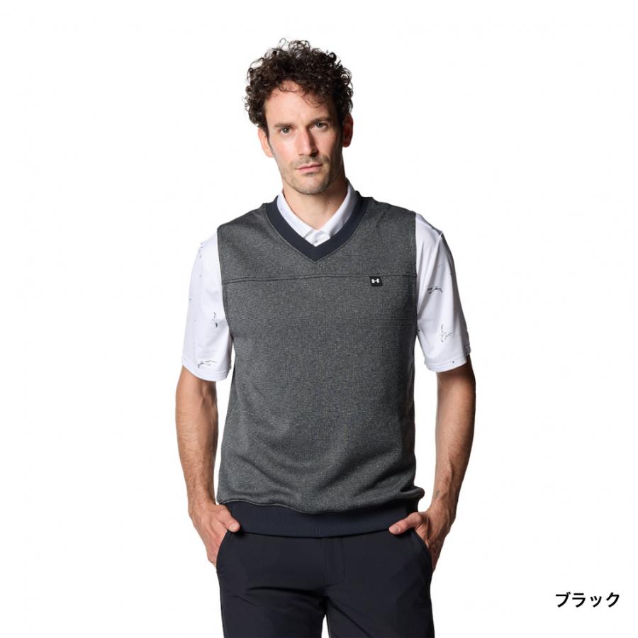 UNDER ARMOUR/アンダーアーマー ゴルフ ベスト【紺/XL】新品！ UNDER ARMOUR（アンダーアーマー） ゴルフウェア ベスト 秋 冬 UA