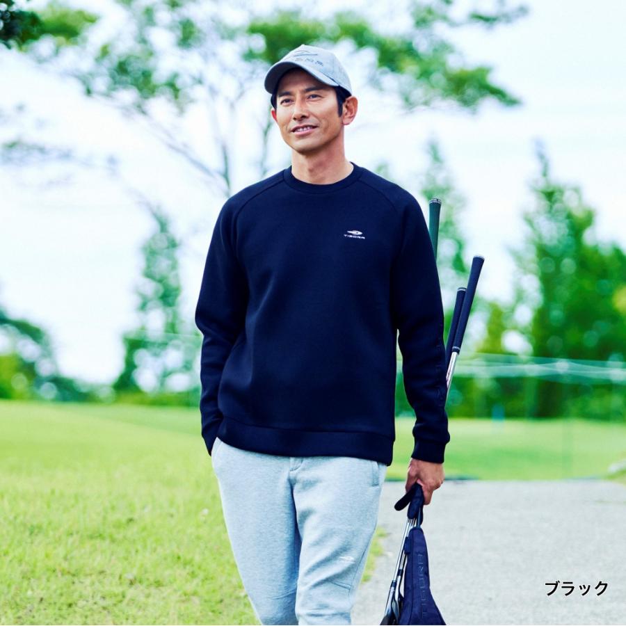 ティゴラ ゴルフウェア 秋 冬 White Label ダンボールクルートレーナー Tr 1t1631c 適度なしっかり感を保ちながらソフトな風合い メンズ Tigora アルペン Paypayモール店 通販 Paypayモール