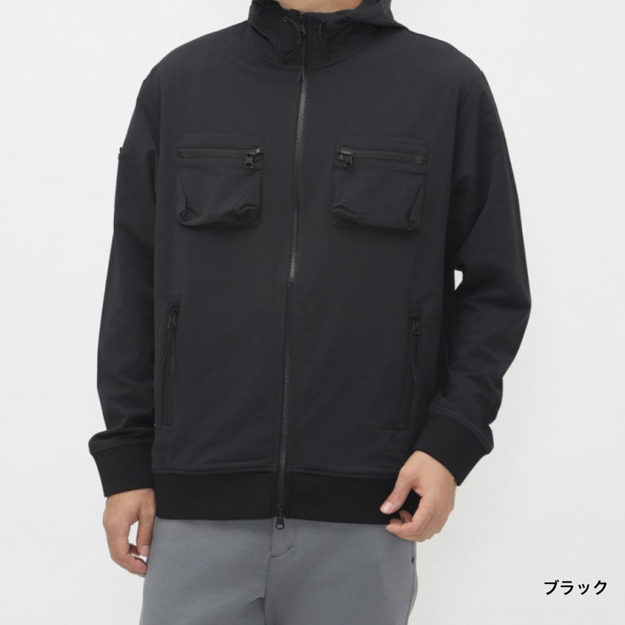 新品　BRIEFING 正規品　STORMFLEECE PARKA ブラック ブリーフィング ゴルフウェア 長袖トレーナー 秋 冬 MS