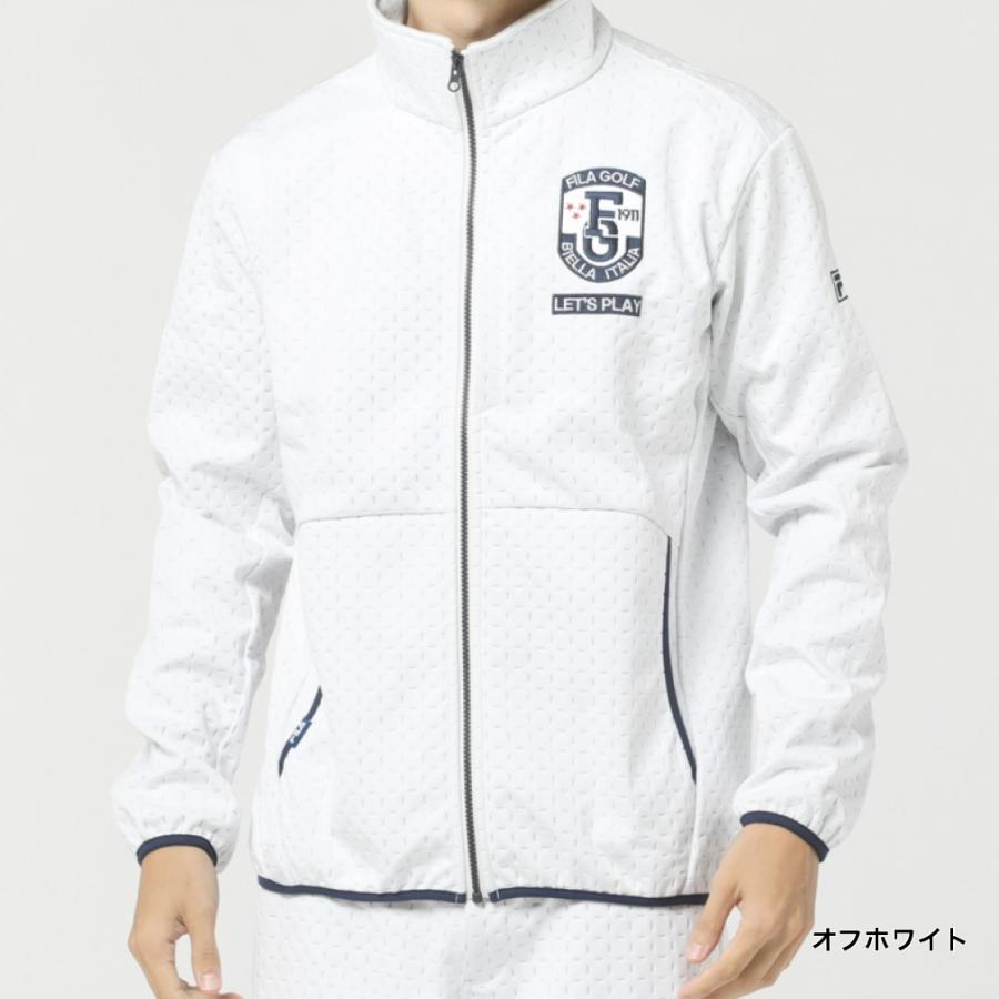 FILA（フィラ） ゴルフウェア 長袖トレーナー 秋 冬 ボンディング