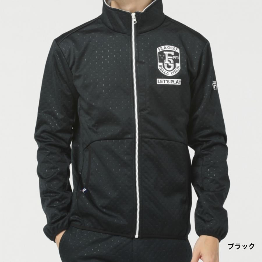 FILA（フィラ） ゴルフウェア 長袖トレーナー 秋 冬 ボンディング