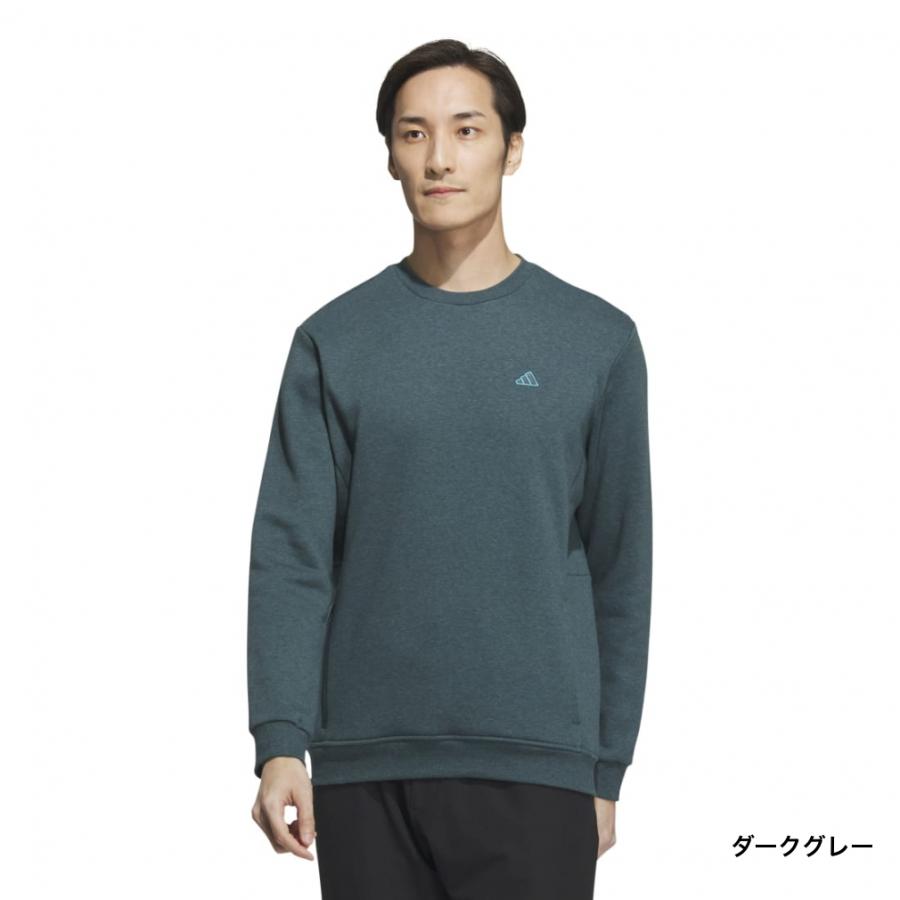 adidas アディダス ゴルフウェア シャツ 秋 冬 クルーネック
