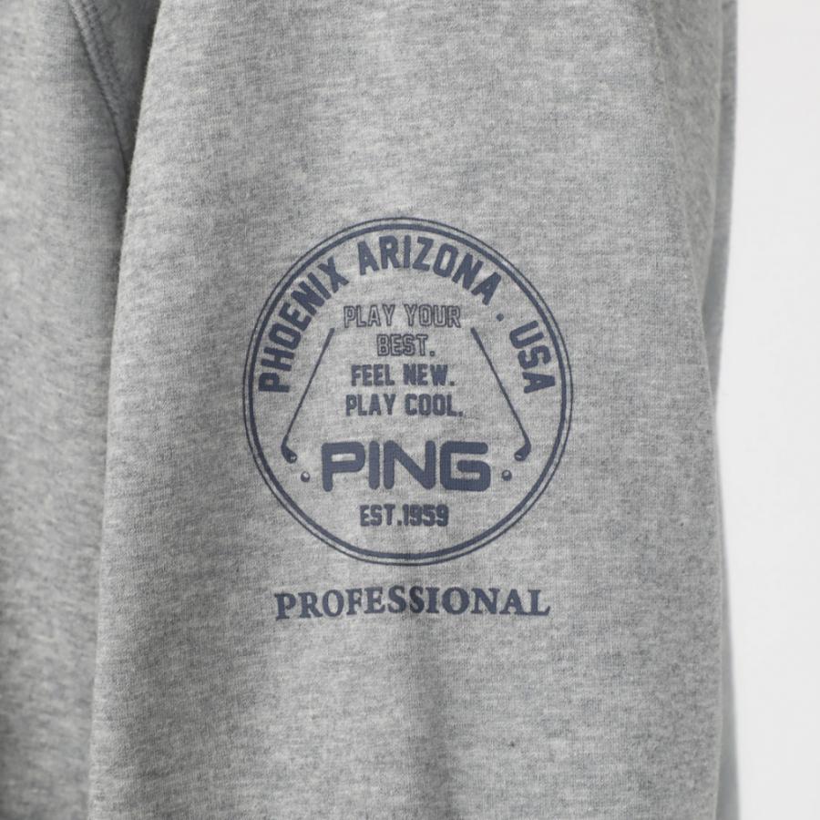 PING ピン ゴルフウェア 長袖トレーナー 秋 冬 23FWスウェット PING ピン ゴルフウェア 長袖トレーナー 秋 冬 23FWスウェット