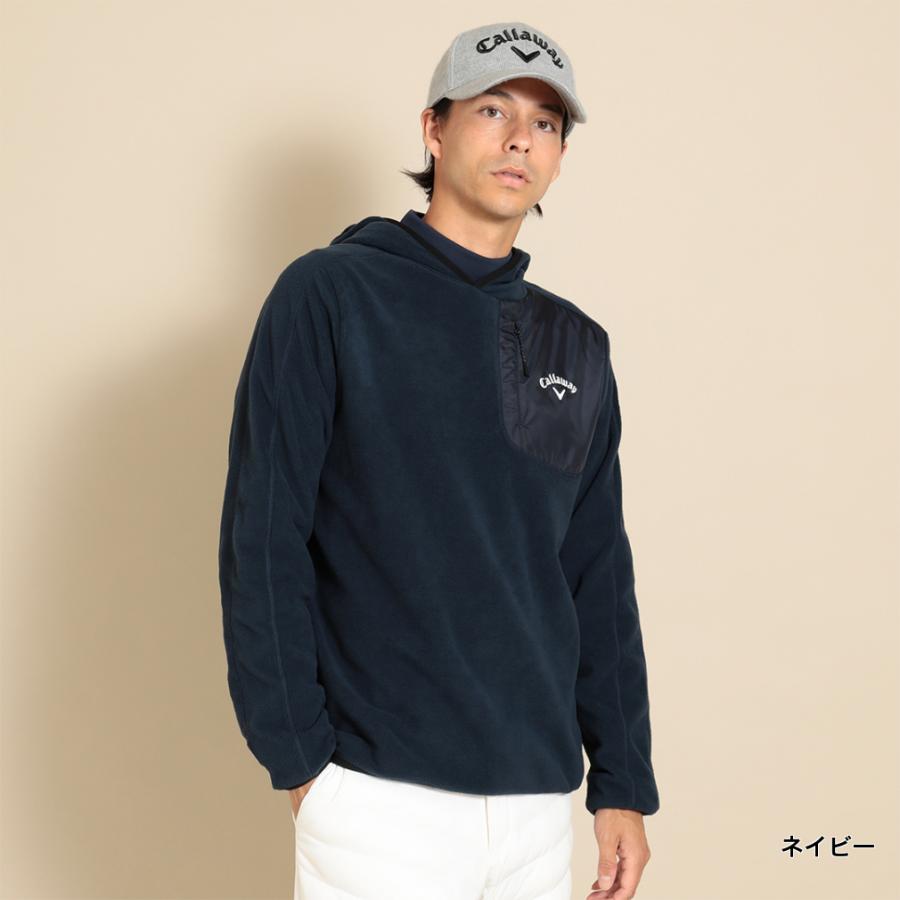 Callaway キャロウェイ ゴルフウェア 長袖 ハーフジップ フリース LL Callaway キャロウェイ ゴルフウェア 長袖 ハーフジップ