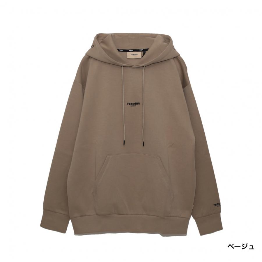 メンズウェア RENOMA GOLF BASIC HOODIE SWEATSHIRT M レノマ ゴルフウェア 長袖トレーナー 秋 冬 BASIC HOODIE SWEATSHIRT