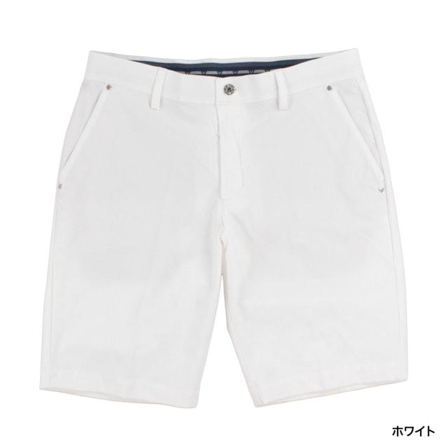 8YARDS ホワイトショートパンツ　ゴルフウェア　サイズL 美品 Callaway（キャロウェイ） ゴルフウェア ショートパンツ 春 夏 8WAY