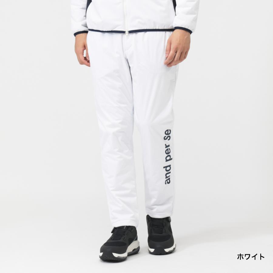 and per se（アンパスィ） ゴルフウェア ロングパンツ 秋 冬 AIRJUSTER