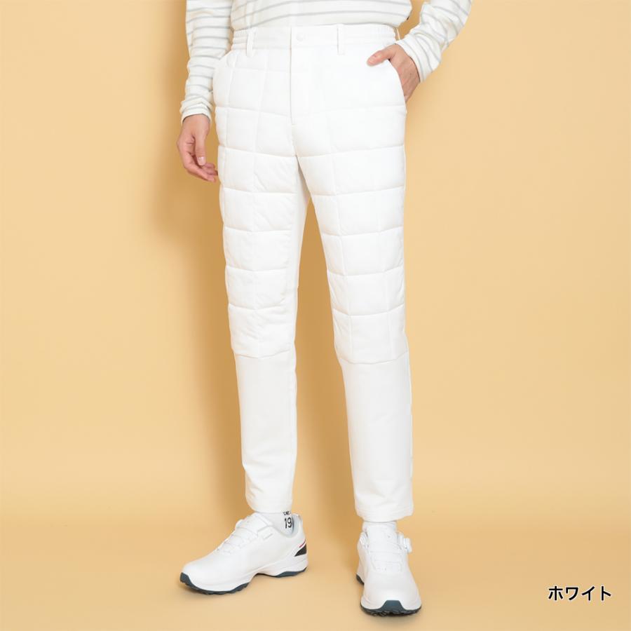 新品 キャロウェイ パンツ ふんわり裏地 極暖 アーチロゴ ホワイト Lサイズ Callaway スターストレッチ パンツ ふんわり裏地付き 24FW C24226118