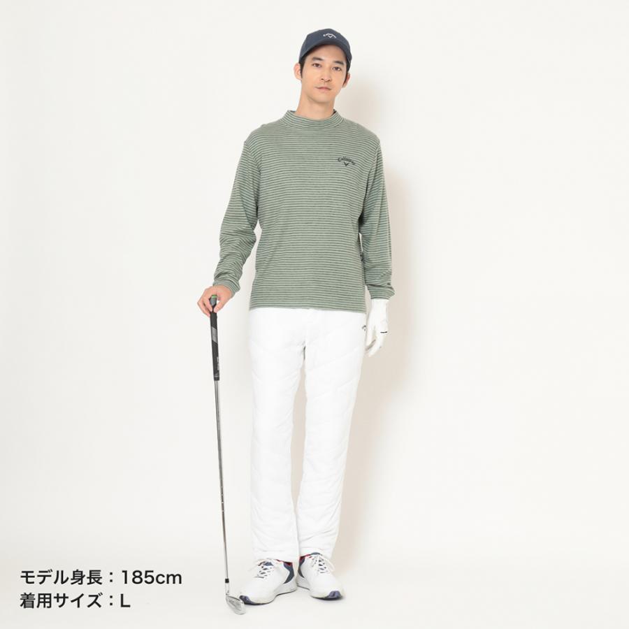 Callaway キルティングパンツ ホワイト Callaway（キャロウェイ） ゴルフウェア ウインドパンツ 秋 冬 スター