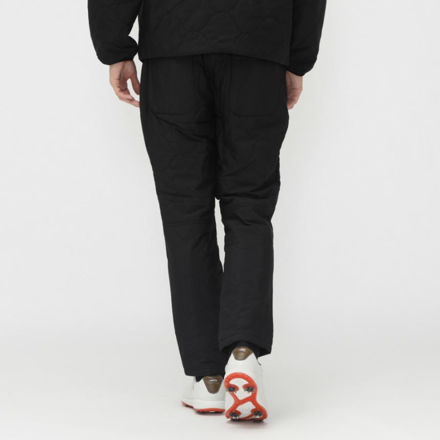 【キャロウェイ】ボーダー キルティング 中綿パンツ 防寒 秋冬 ゴルフ M 赤 Callaway - 【キャロウェイ】ボーダー キルティング 中綿パンツ