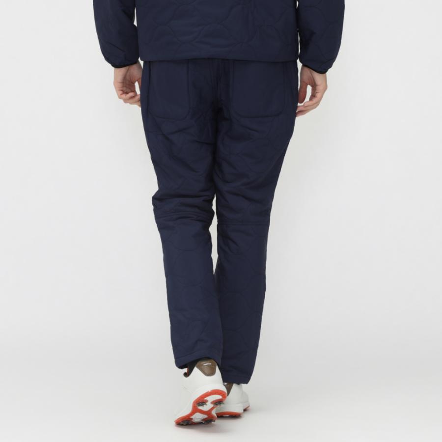 ピン　ゴルフ　厚手　中綿　パンツ　メンズ　M 冬 PING ピン ゴルフウェア ウインドパンツ 秋 冬 キルティング中綿