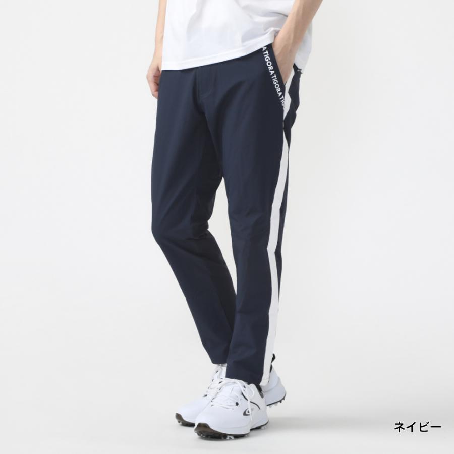 TIGORA ティゴラ ゴルフウェア ロングパンツ 春 夏 タッサー