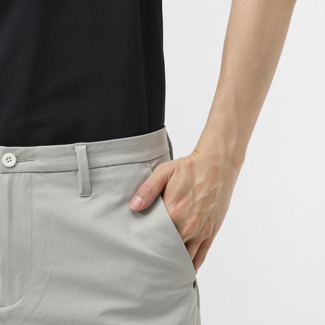 【美品】BRIEFING WARM BASIC PANTS グレー メンズ BRIEFING GOLF - MENS WATER PROOF PANTS | ウォータープルーフ パンツ