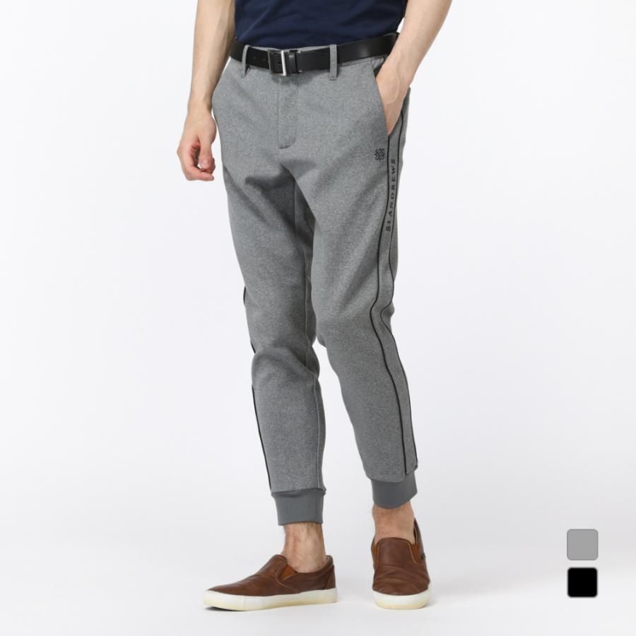 セントアンドリュース ゴルフウェア ロングパンツ 春 夏 ダンボールニットパンツ 弾力性のあるダンボール素材 カジュアル メンズ St Andrews 正規