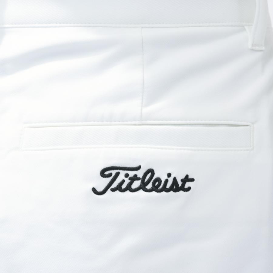 Titleist ゴルフシャツ TLPWS506J Lサイズ ホワイト Titleist（タイトリスト） ゴルフウェア スラックス 春 夏 ベーシック