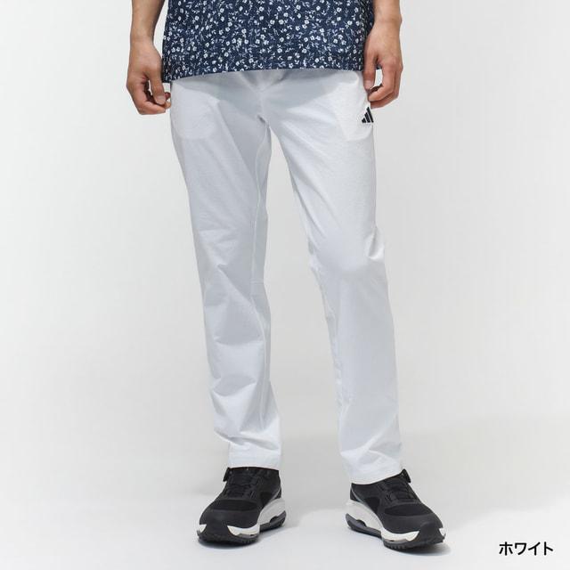 【96】春夏 定価13,970円 アディダス ゴルフ アンクル パンツ 白 adidas（アディダス） ゴルフウェア スラックス 春 夏 ファイブ