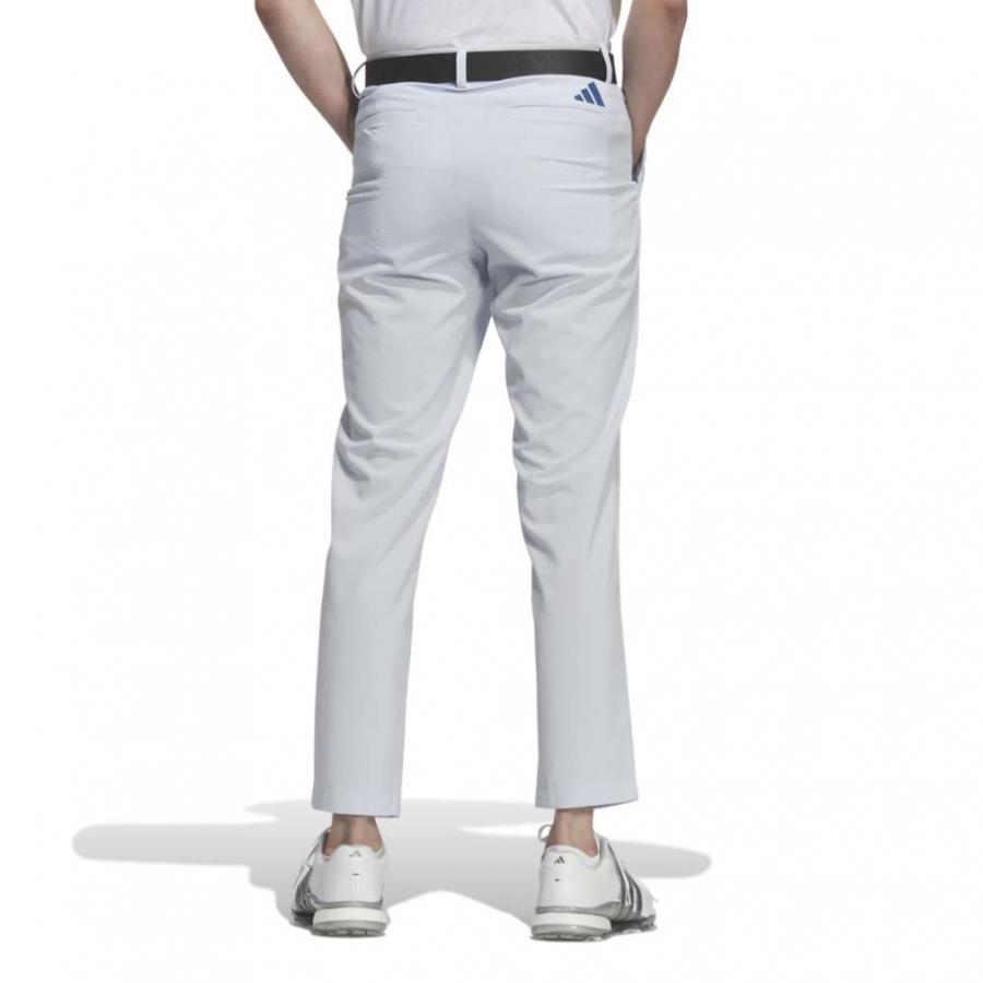 【85】春夏 定価13,000円 アディダス ゴルフ アンクル丈 パンツ 白 adidas（アディダス） ゴルフウェア スラックス 春 夏 EX-STRETCH