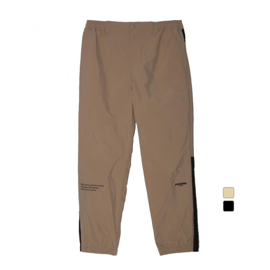 未使用　1PIU1UGUALE3 茶ゴルフパンツ　XL　春夏初秋シャカストレッチ ゴルフウェア スラックス 春 夏 BACK SWITCHING NYLON PANTS RGBB-001