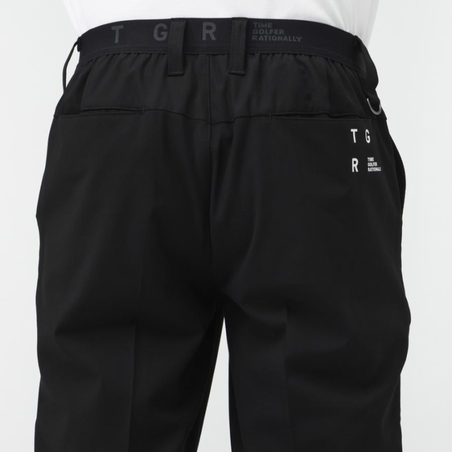 【美品】TIGORAゴルフセットアップ メンズL ブラック アルペン TIGORA（ティゴラ） ゴルフウェア スラックス 秋 冬 T.ウール混パンツ