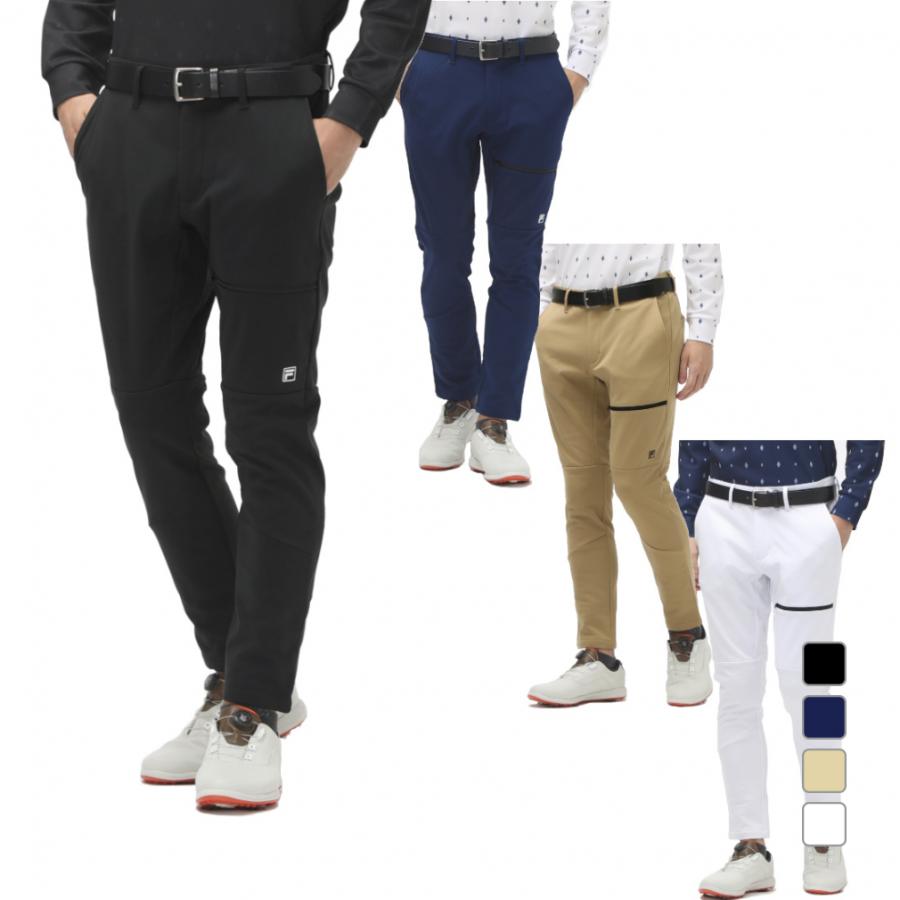 MARK & RONA ゴルフ パンツ スラックス スカル フリース ホワイト MARK & RONA ゴルフ パンツ スラックス スカル フリース ホワイト