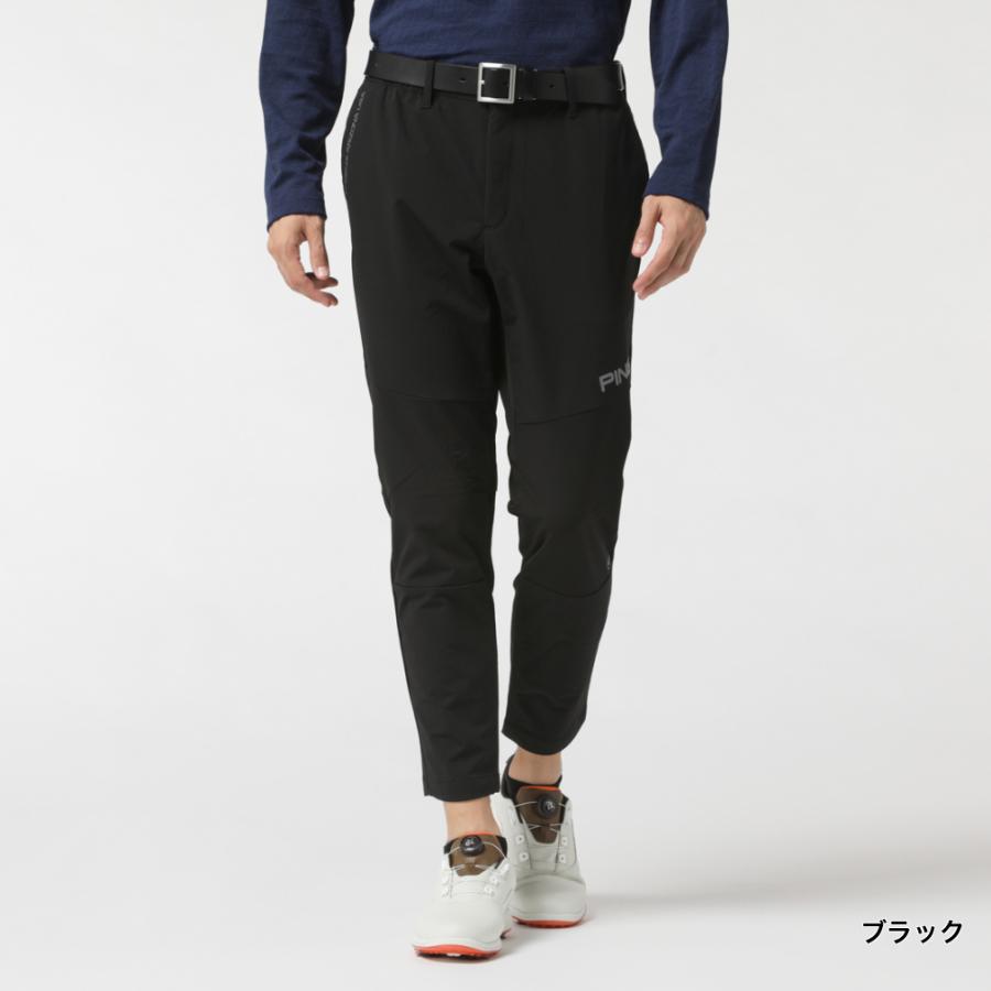 ピン ゴルフウェア ロングパンツ 秋 冬 23FWナイロンテーパードパンツ 