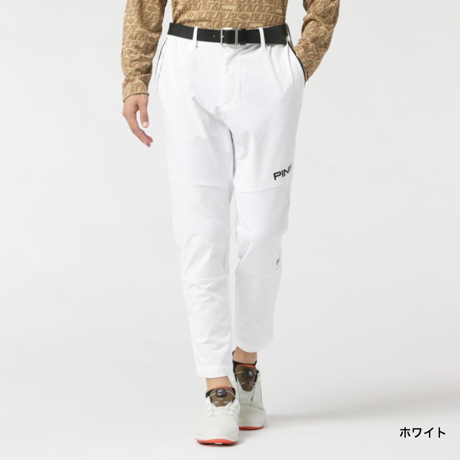 ピン ゴルフウェア ロングパンツ 秋 冬 23FWナイロンテーパードパンツ 