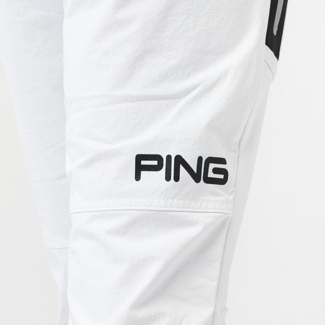 新品 PING コーデュラテーパードパンツ ホワイトメンズ XL PING（ピン） ゴルフウェア スラックス 秋 冬 24FWコーデュラ