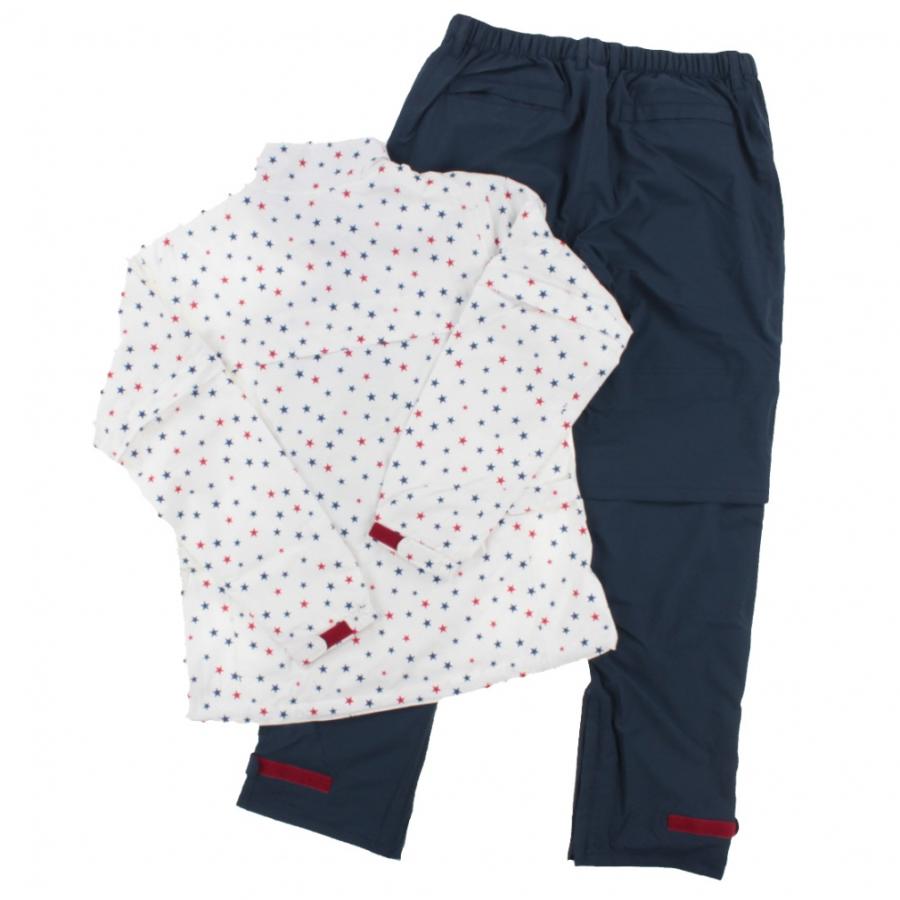 【3点セット】TIGORA ティゴラ　ゴルフ　レインスーツ　上下　収納袋　L TIGORA（ティゴラ） ゴルフウェア レイン上下セット 春 夏 レイン