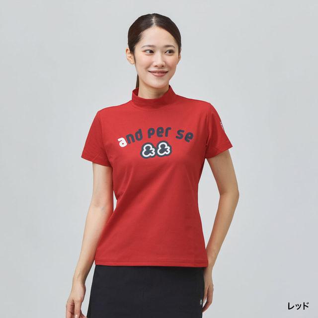 and per se（アンパスィ） レディース ゴルフウェア 半袖シャツ 秋 冬