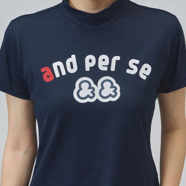 and per se（アンパスィ） レディース ゴルフウェア 半袖シャツ 秋 冬