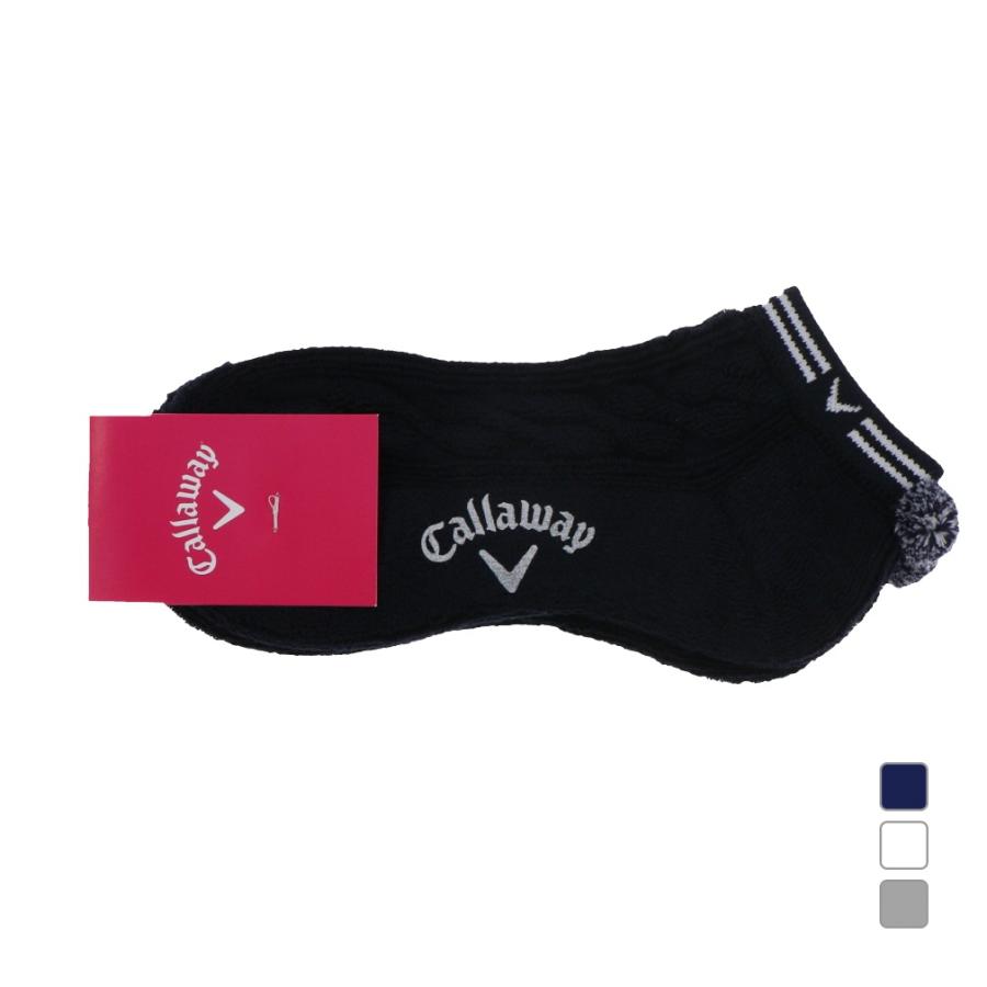 キャロウェイ レディース ゴルフウェア アンクルソックス 21w7cw 数量限定 Socks01 Ankle Callaway Like Cabl シューインシルエット 抗菌防臭性