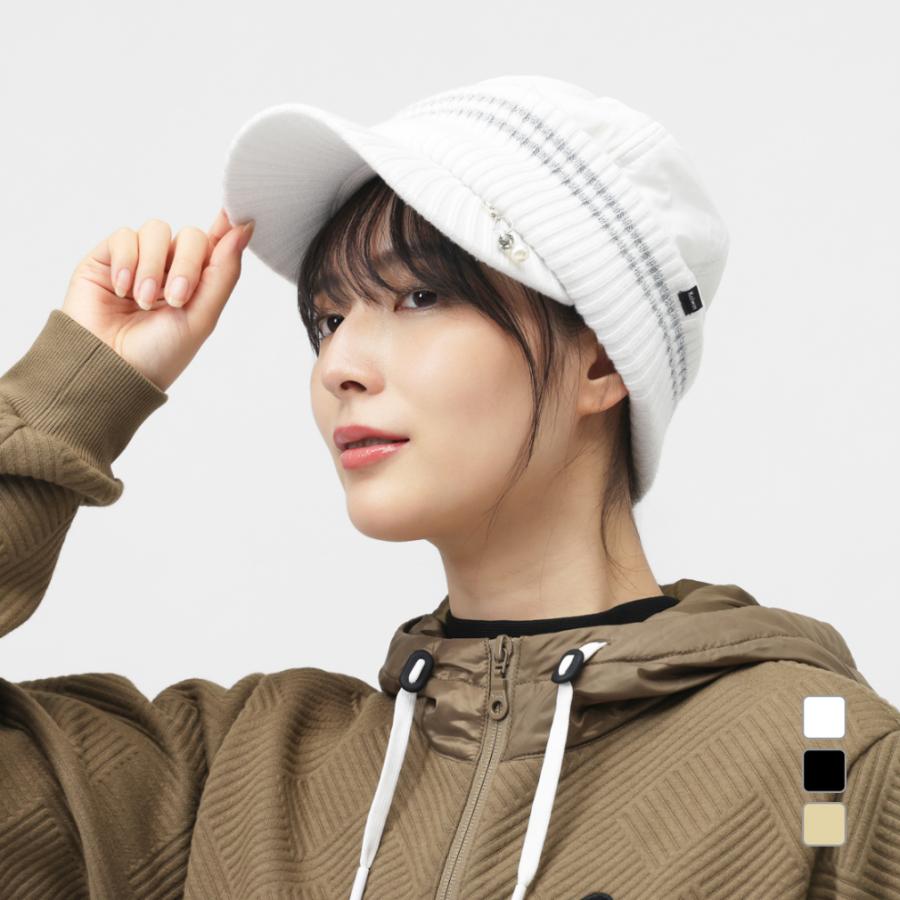 Kolwin（コルウィン） レディース ゴルフウェア キャップ 秋 冬 ニット