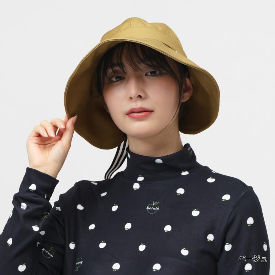 Kolwin（コルウィン） レディース ゴルフウェア キャップ 秋 冬 ツバ広