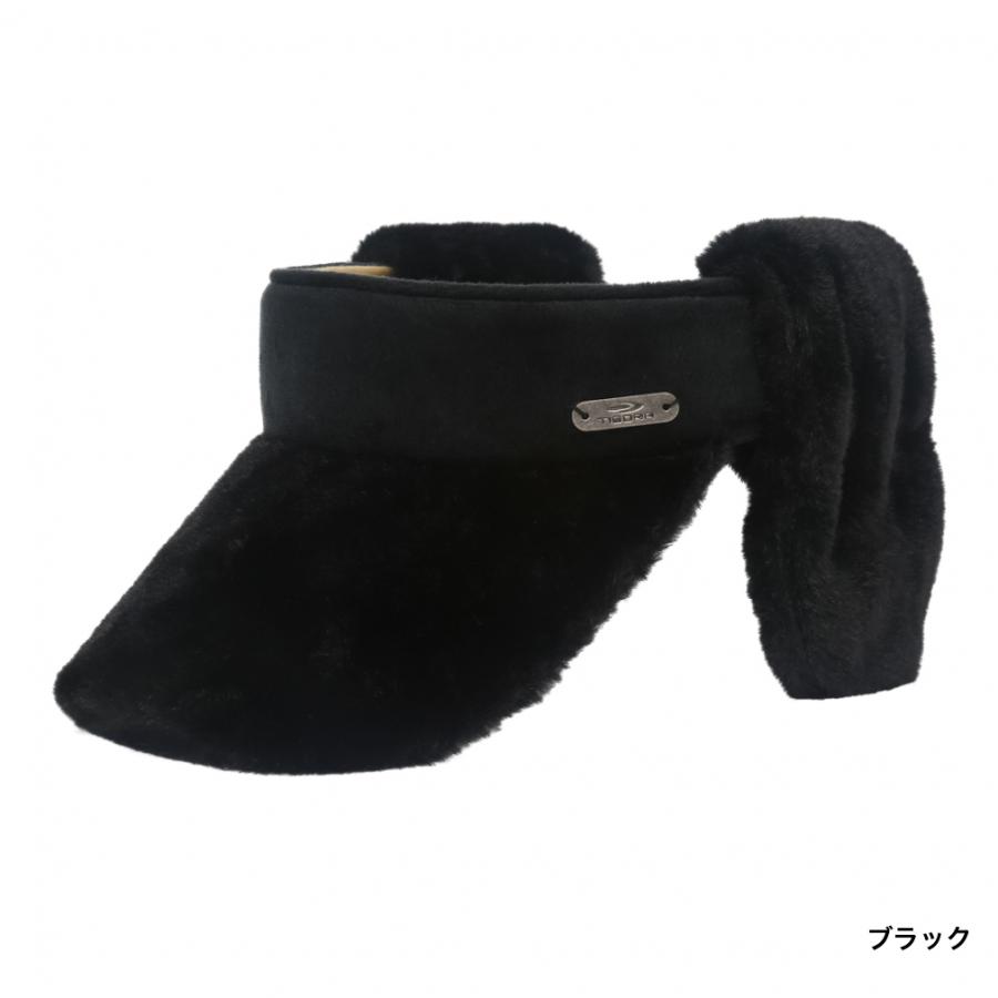 TIGORA（ティゴラ） レディース ゴルフウェア サンバイザー 秋 冬 耳