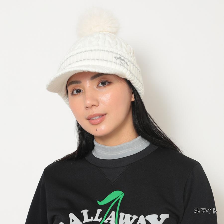 Callaway（キャロウェイ） レディース ゴルフウェア ニット帽子 秋 冬