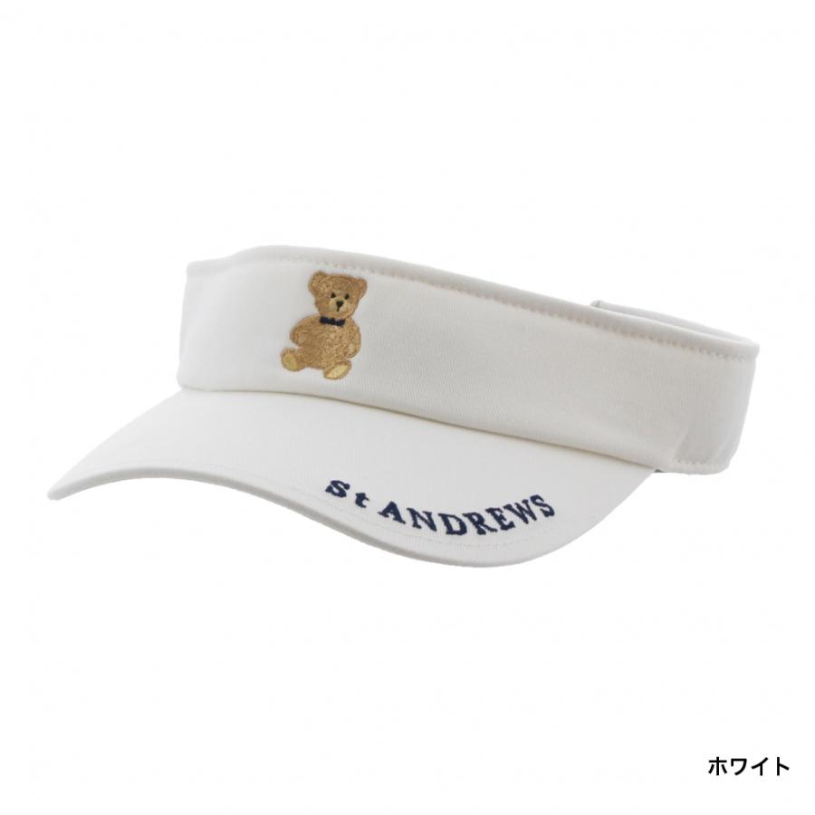 St ANDREWS セントアンドリュース ゴルフウェア サンバイザー 春 夏