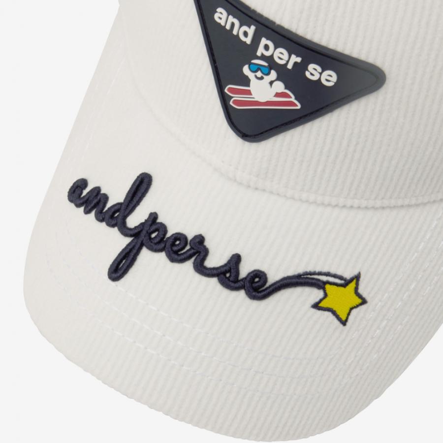 and per se（アンパスィ） レディース ゴルフウェア キャップ 秋 冬