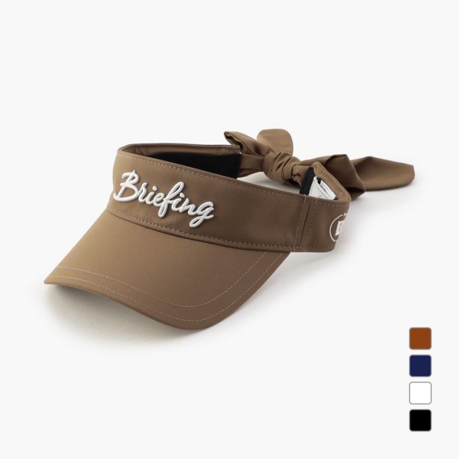 ブリーフィング レディース ゴルフウェア サンバイザー 春 夏 WS RIBBON VISOR BRG231W60 BRIEFING :1498300323:アルペングループヤフー店 通販 ブリーフィング レディース リボン バイザー BRG223W62BRIEFING