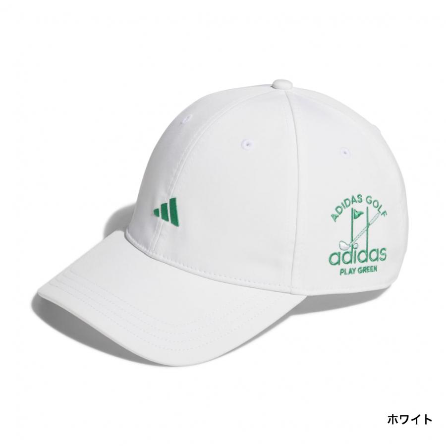 アディダス レディース ゴルフウェア キャップ 春 夏 PLAY GREEN フラッグロゴ キャップ HS4402 adidas｜alpen-group｜02