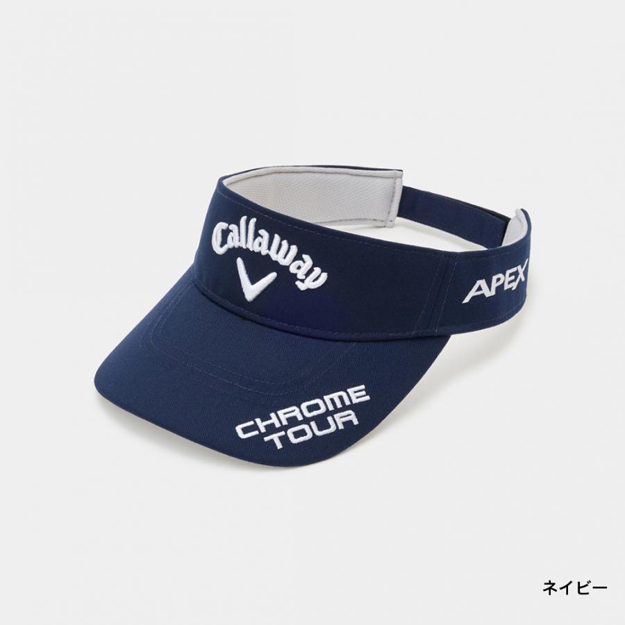 キャロウェイ レディース ゴルフウェア サンバイザー 春 夏 TOUR TW VISOR WM 24 JM C24990205 Callaway｜alpen-group｜03