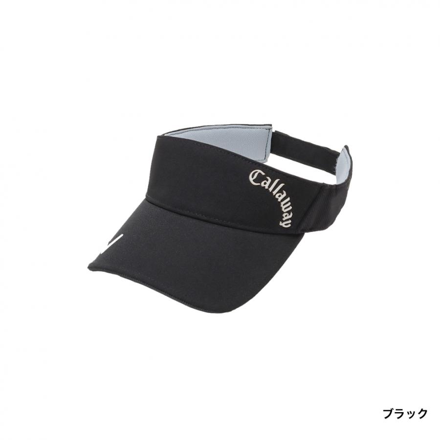 Callaway キャロウェイ サンバイザー 刺繍ロゴ ゴルフ キャロウェイ CA 立体ロゴ刺繍ツイルサンバイザー レディース