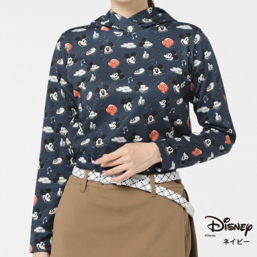Disney（ディズニー） レディース ゴルフウェア 長袖シャツ 秋 冬 L