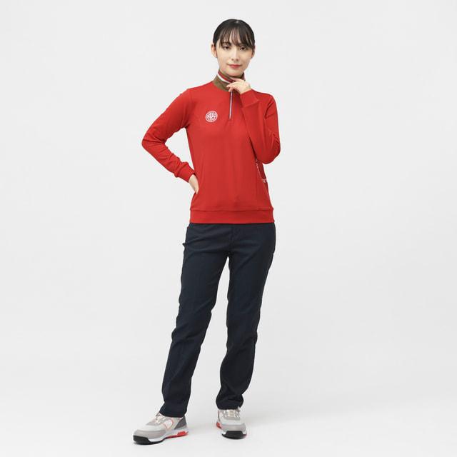 Kolwin（コルウィン） レディース ゴルフウェア 長袖シャツ 秋 冬 裏
